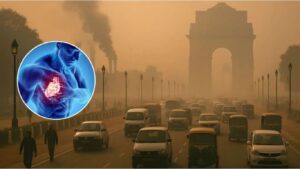 दिल्लीमध्ये थंडी आणि प्रदूषणाचा कहर; हार्ट अटॅक व स्ट्रोकचा धोका वाढला