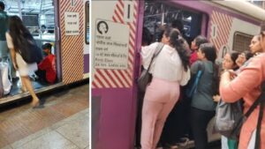 कल्याण स्टेशनवर धक्कादायक प्रकार: लोकलमध्ये चढताना महिलेच्या हाताला चावा, GRP कडून तपास सुरू