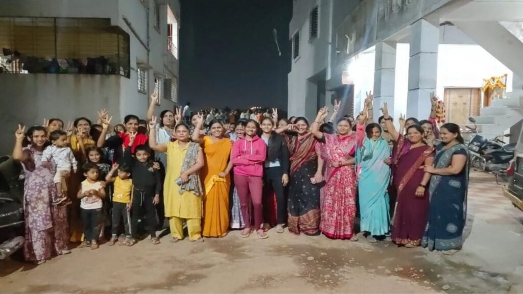 म्हाळुंगे–नाणेकरवाडी गटात राष्ट्रवादी काँग्रेसचा दणदणीत विजय; गणेश बोत्रे व आश्वनि तरस चमके