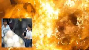 Mumbai News: लिफ्टमध्ये हायड्रोजन फुग्याचा भीषण स्फोट; आगीच्या गोळ्यात अडकले तरुण-तरुणी, CCTV Video व्हायरल