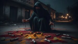 जालन्यात दहशत! हॉटेलसमोर हळद-कुंकू, बाहुल्या व चिठ्ठ्या; काळ्या जादूच्या संशयाने गाव हादरलं