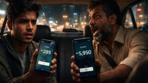कॅब स्कॅमचा धक्का! 285 रुपयांच्या राईडचे 6000 बिल बंगळुरूमधील प्रकाराने खळबळ