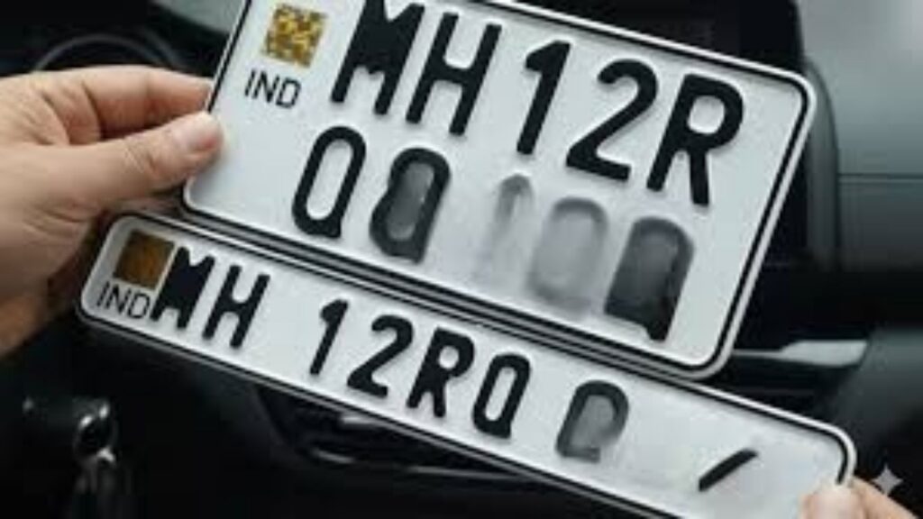 पुण्यात वाहन नंबर प्लेटमध्ये मोठा बदल; ‘MH-12’ मालिका संपताच तीन अक्षरी सीरिज सुरू