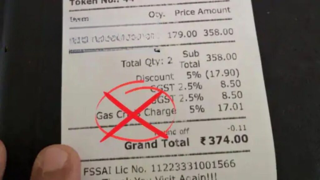 रेस्टॉरंट बिलात ‘LPG चार्ज’ लावला तर त्वरित तक्रार करा! CCPA ची स्पष्ट ॲडव्हायझरी आणि तक्रार प्रक्रिया