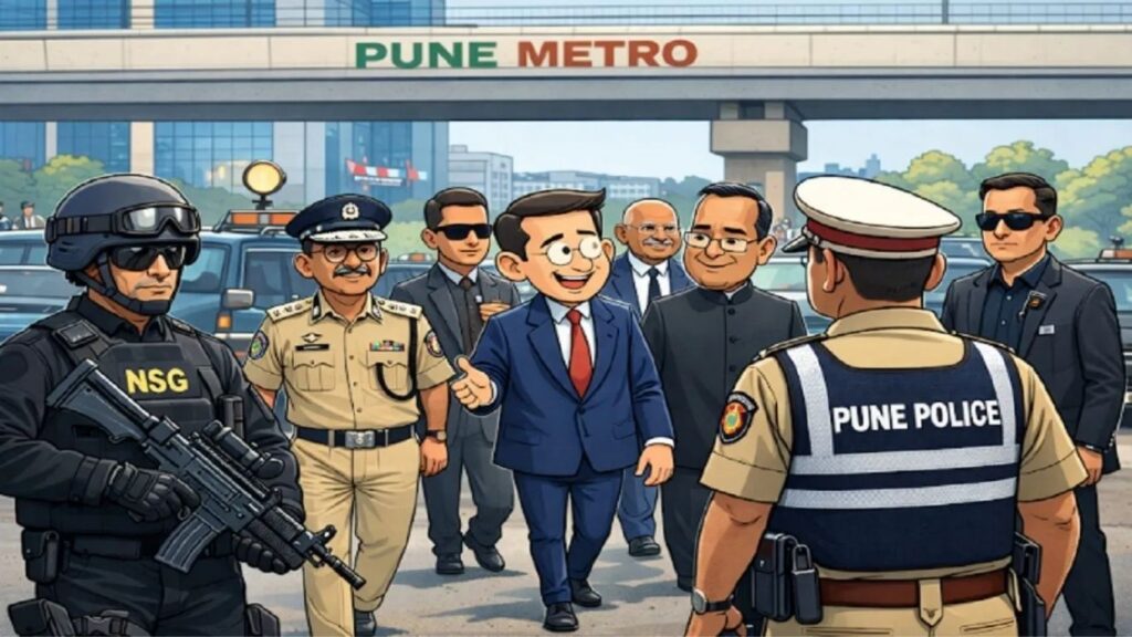 पुण्यात व्हीआयपी दौऱ्यांची गर्दी पोलिसांवर ताण वाढला, गुन्हे शाखाही बंदोबस्तात