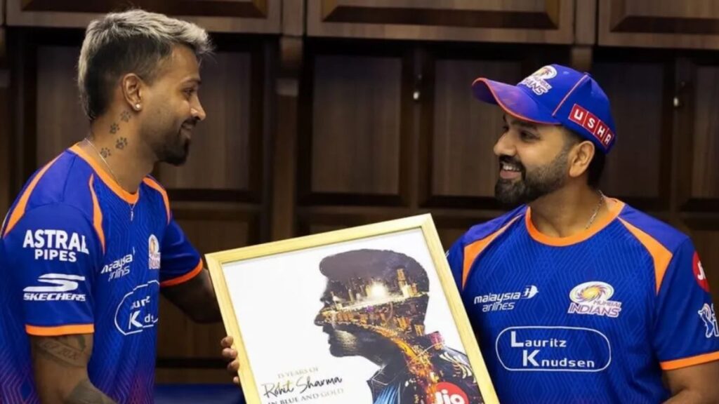 रोहित शर्माचे MI सोबत 15 वर्ष पूर्ण हार्दिक पांड्याचा भावूक संदेश चर्चेत