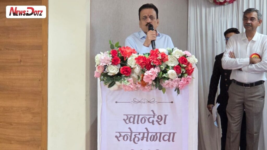 खारघरमध्ये खानदेश स्नेहमेळावा 2026 उत्साहात गिरीश महाजन यांच्या हस्ते उद्घाटन