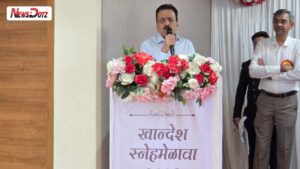 खारघरमध्ये खानदेश स्नेहमेळावा 2026 उत्साहात गिरीश महाजन यांच्या हस्ते उद्घाटन