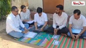 बालेघरमध्ये आदिवासी हक्कांसाठी धरणे आंदोलन डॉ. बाबासाहेब आंबेडकर जयंतीदिनी उपेक्षेविरुद्ध आवाज