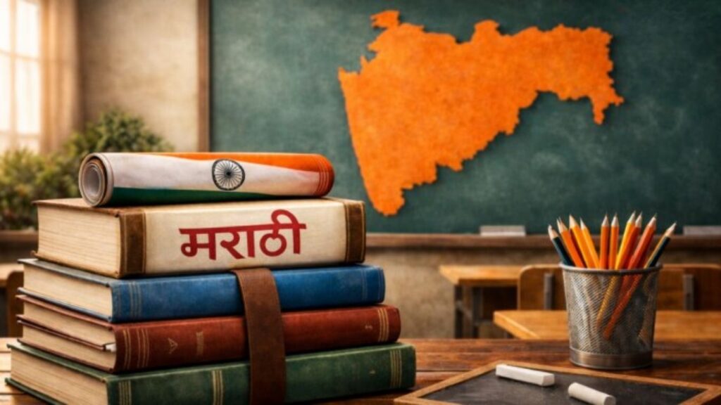 राज्यातील सर्व शाळांत मराठी अनिवार्य नियम मोडल्यास मान्यता रद्द व 1 लाखांपर्यंत दंड