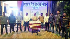 ऑपरेशन ‘फ्लश आऊट’ यशस्वी: सिंहगड रोड परिसरातून कोयता व तलवार जप्त, एक जण अटकेत