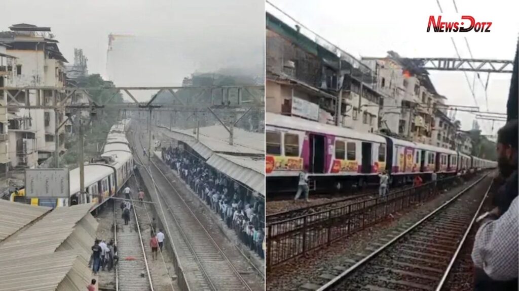 डोंबिवली रेल्वे स्थानकात लोकलचे तीन डबे रुळावरून घसरले; मध्य रेल्वे वाहतूक विस्कळीत