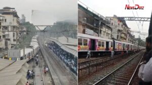 डोंबिवली रेल्वे स्थानकात लोकलचे तीन डबे रुळावरून घसरले; मध्य रेल्वे वाहतूक विस्कळीत