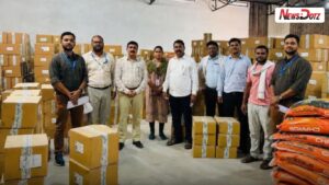 अकोला MIDC छापा: बेकायदेशीर जैव खतांचा साठा जप्त, ₹92 लाखांचा मुद्देमाल कारवाईत