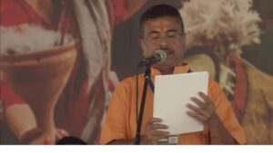 पश्चिम बंगालमध्ये सुवेंदू अधिकारी मुख्यमंत्री पाच मंत्र्यांसह भाजप सरकारची शपथ