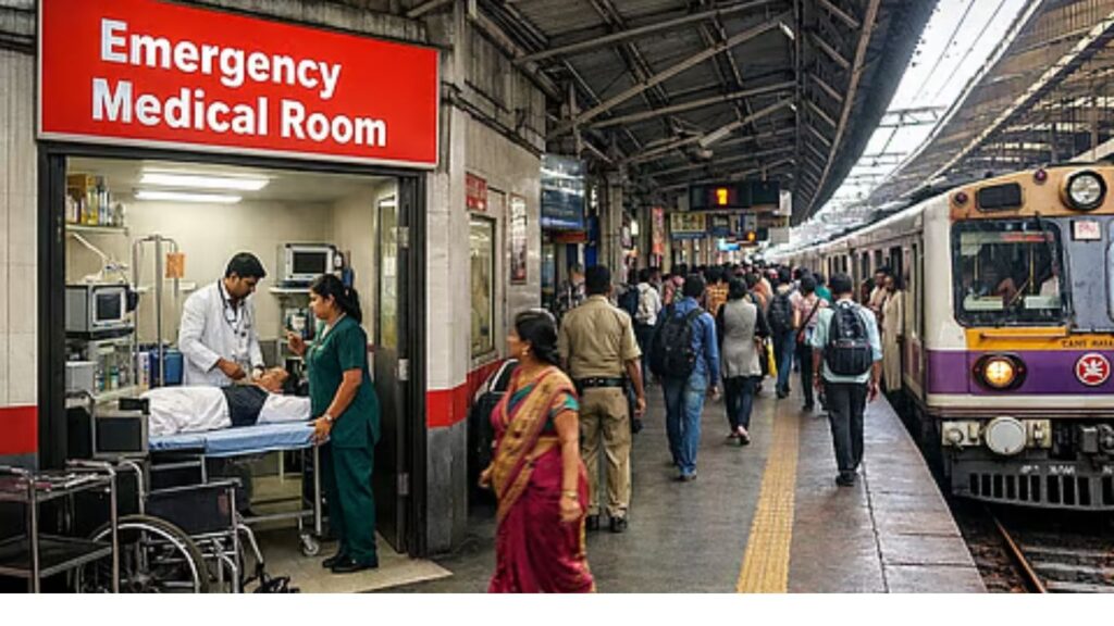ठाणे–मुलुंडदरम्यान नवे रेल्वे स्थानक मंजूर दररोज 8 लाख प्रवाशांना गर्दीतून मोठा दिलासा