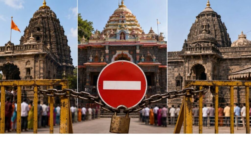 अष्टविनायकातील मोरगाव, थेऊर, सिद्धटेक मंदिरे १० मे ते ९ जून बंद; भाविकांसाठी महत्त्वाच्या सूचना