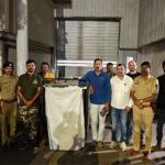 चाकणमधील Mercedes-Benz India प्रकल्पात शिरलेला Indian leopard जेरबंद वन विभागाच्या संयुक्त मोहिमेला यश