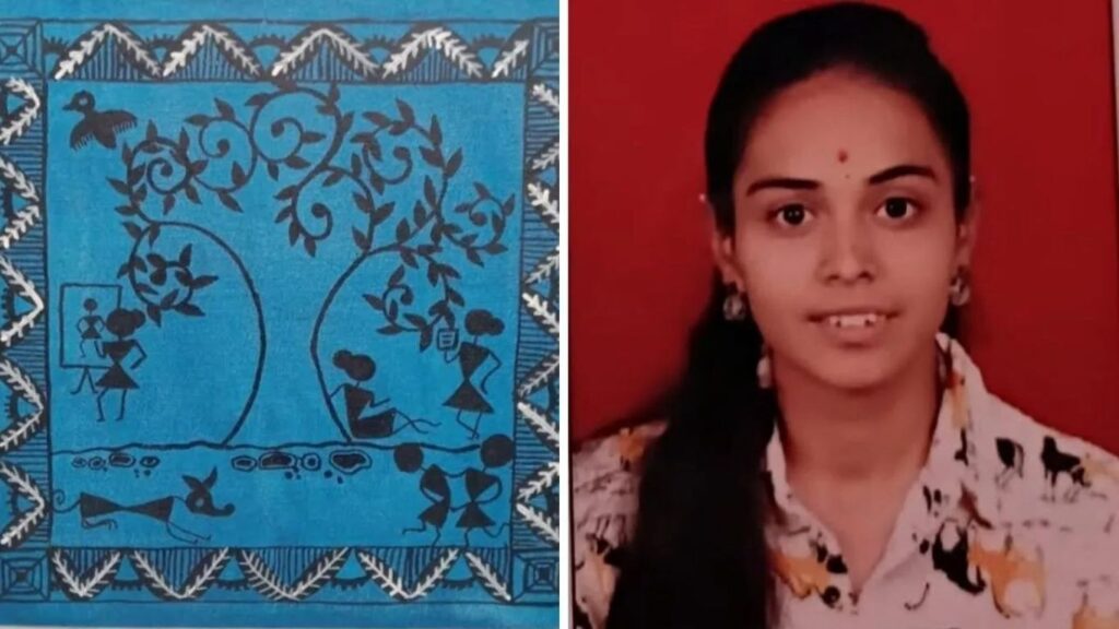 Warli Art Design: पुणे SNDT च्या विद्यार्थीनी सई राऊतच्या वारली कलाकृतीला भारत सरकारकडून पेटंट