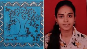 Warli Art Design: पुणे SNDT च्या विद्यार्थीनी सई राऊतच्या वारली कलाकृतीला भारत सरकारकडून पेटंट