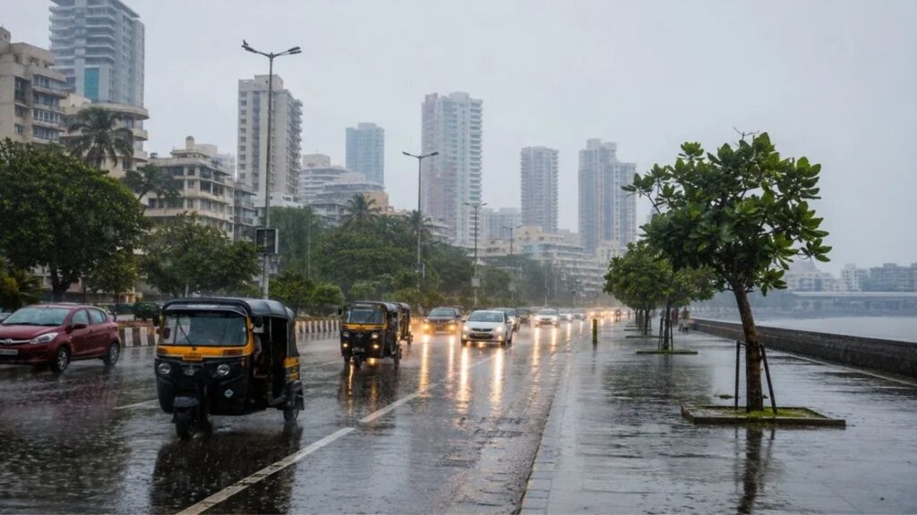 Maharashtra Weather Update: मुंबई उपनगरात रिमझिम पाऊस उकाड्यानंतर वातावरण आल्हाददायक
