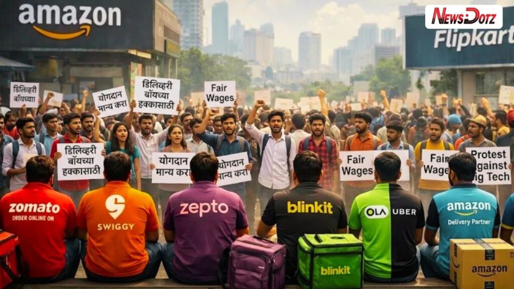 Gig Workers Strike: स्विगी, झोमॅटो, ओला-उबेर, झेप्टो सेवा बंद; गिग वर्कर्सचा देशव्यापी संप, कारण काय?