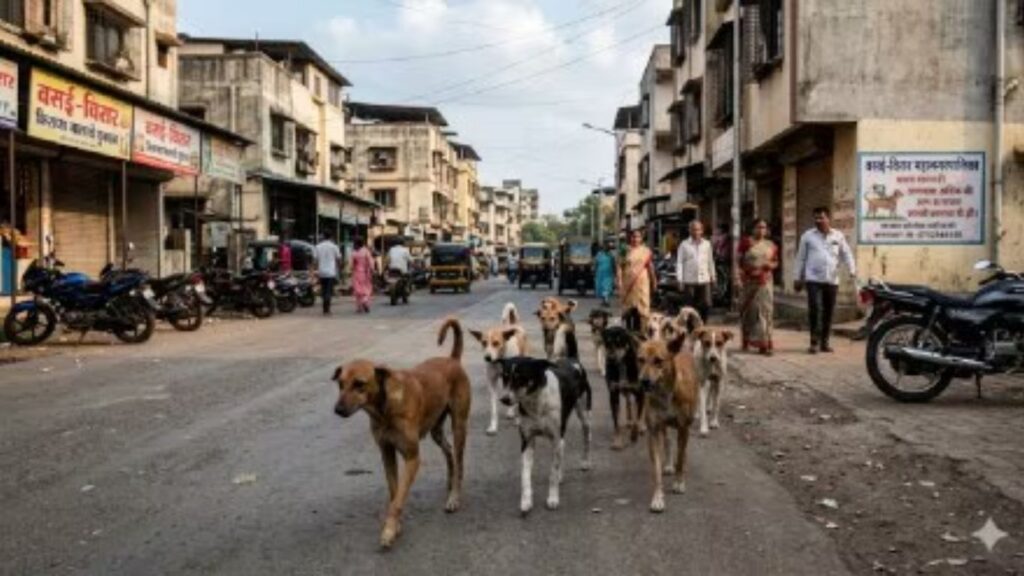 वसई-विरारमध्ये भटक्या कुत्र्यांचा हैदोस! 4 महिन्यांत 15 हजार जणांना चावा पालिका अॅक्शन मोडमध्ये