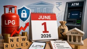 1 जूनपासून नवे नियम लागू! UPI, LPG, ATM, PAN आणि FD सह 7 मोठे बदल; तुमच्या खिशावर होणार थेट परिणाम