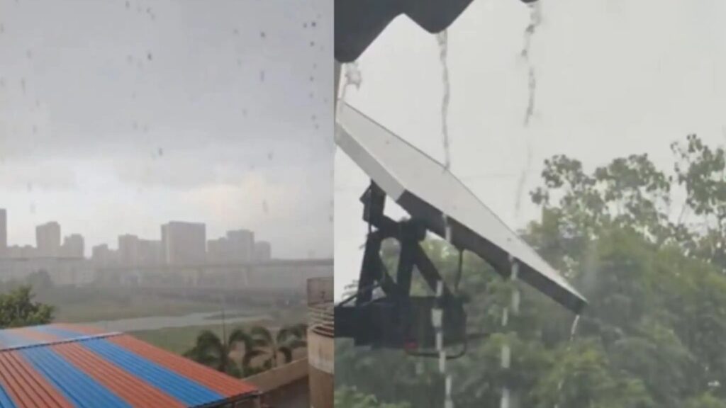 Mumbai Rain Update: मुंबईत जोरदार पावसाची हजेरी, उकाड्यापासून दिलासा काही जिल्ह्यांना ऑरेंज अलर्ट