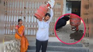 पुण्यात धक्कादायक दावा! घरगुती गॅस सिलिंडरमधून निघाले पाणी ग्राहकाच्या आरोपाने खळबळ
