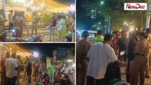 वानवडी पोलिसांची विशेष मोहीम केदारी चौक आणि संविधान चौकात अतिक्रमण व वाहतूक नियमभंगाविरोधात कारवाई