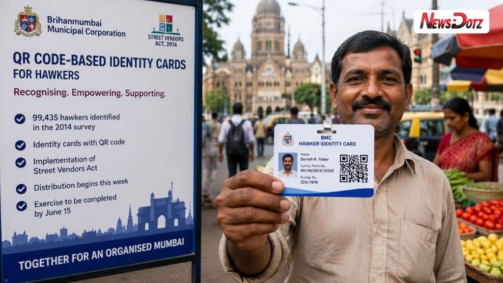 मुंबईत हॉकर्सना QR कोड स्मार्ट आयडी अवैध फेरीवाल्यांनाही मिळणार लाभ? भाजप आमदारांची मोठी मागणी