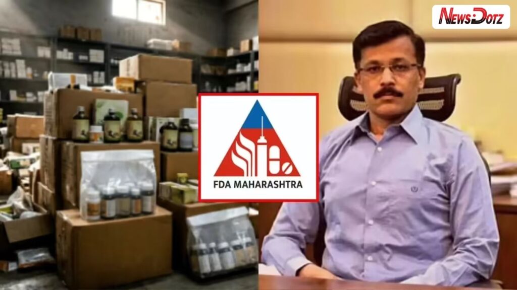 तुकाराम मुंढेंची आणखी एक धडक कारवाई कोल्हापूर-पुण्यात 24.81 लाखांचा औषधसाठा जप्त