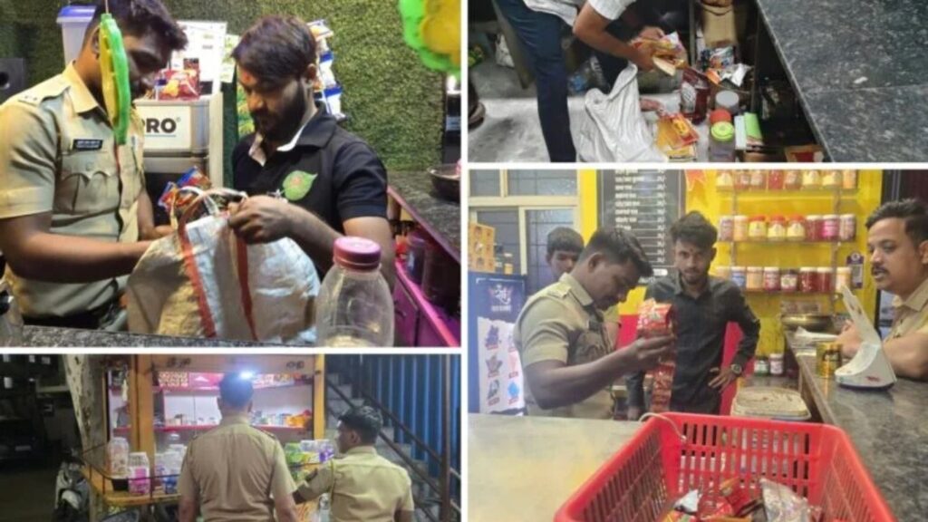 मावळमध्ये वडगाव पोलिसांची धडक कारवाई गांजा, प्रतिबंधित पानमसाला व तंबाखू जप्त