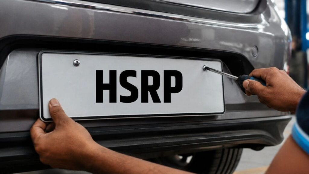 HSRP नंबर प्लेटची मुदत आज संपणार 1 जुलैपासून HSRP नसलेल्या वाहनांवर कारवाई