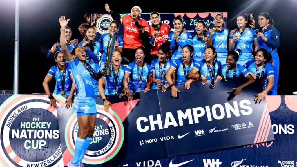 FIH Nations Cup 2026: न्यूझीलंडला 2-0 ने हरवत भारतीय महिला हॉकी संघाचा इतिहास नेशन्स कपवर दुसऱ्यांदा नाव कोरले
