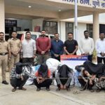 पुणे: कृषी पंपांच्या केबल चोरी करणारी आंतरराज्य टोळी जेरबंद १५० शेतकऱ्यांच्या केबल वायर जप्त, १२ गुन्ह्यांचा उलगडा