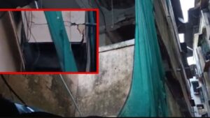 डोंबिवलीत धोकादायक इमारतीचा स्लॅब कोसळला; 7 कुटुंबांना सुरक्षित बाहेर काढले, मोठी दुर्घटना टळली
