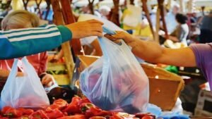चाकण नगरपरिषदेचा निष्काळजीपणा? प्लास्टिक बंदी कागदावरच बाजारपेठेत सर्रास वापरामुळे नागरिकांचा सवाल