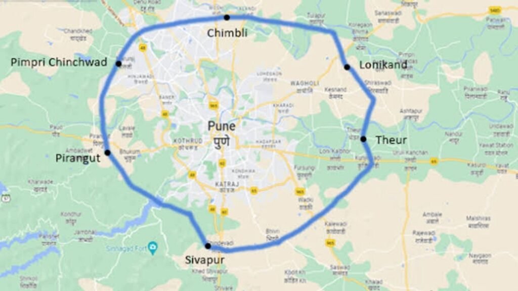पुणे रिंगरोडला वेग ६ तालुके आणि ८२ गावांना जोडणारा १७० किमीचा महामार्ग आकार घेतोय