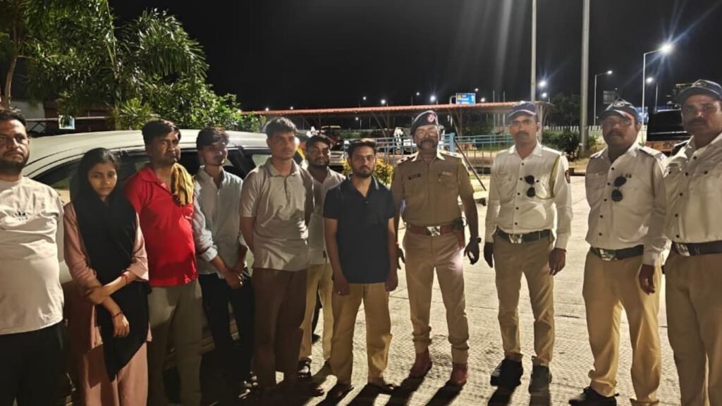 समृद्धी महामार्गावर अपहरण झालेल्या युवकाची काही तासांत सुटका ६ संशयित वाहनासह ताब्यात