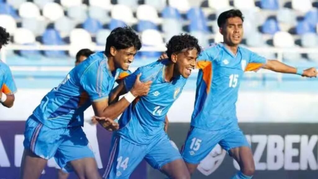 भारतीय फुटबॉलचा ऐतिहासिक क्षण! 20 वर्षांनंतर U20 आशियाई कपमध्ये भारताची एन्ट्री