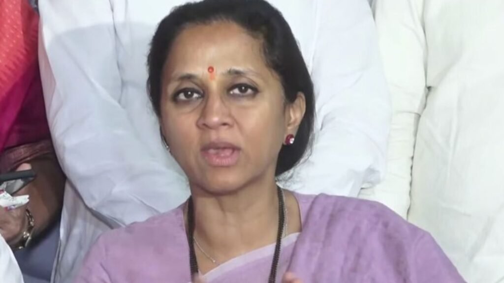 दुष्काळाबाबत सरकारच्या निर्णयाचं सुप्रिया सुळेंकडून स्वागत शेतकऱ्यांना दिलासा