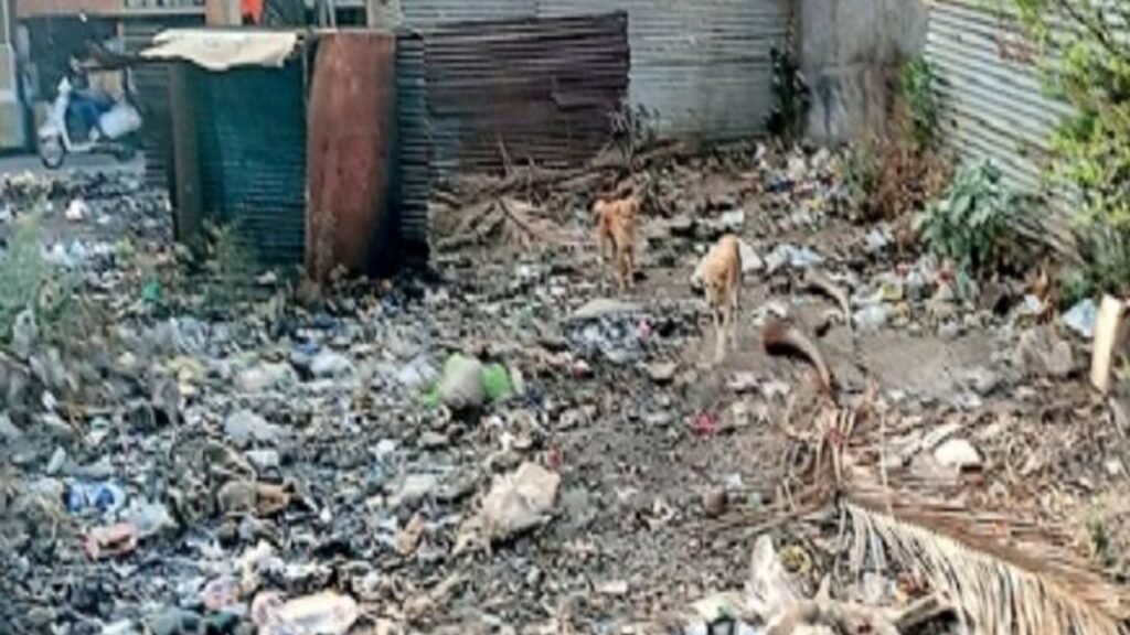 धाराशिव बसस्थानकात अतिक्रमणाचा आरोप महिला स्वच्छतागृह आणि प्रवाशांच्या सुरक्षिततेचा प्रश्न ऐरणीवर