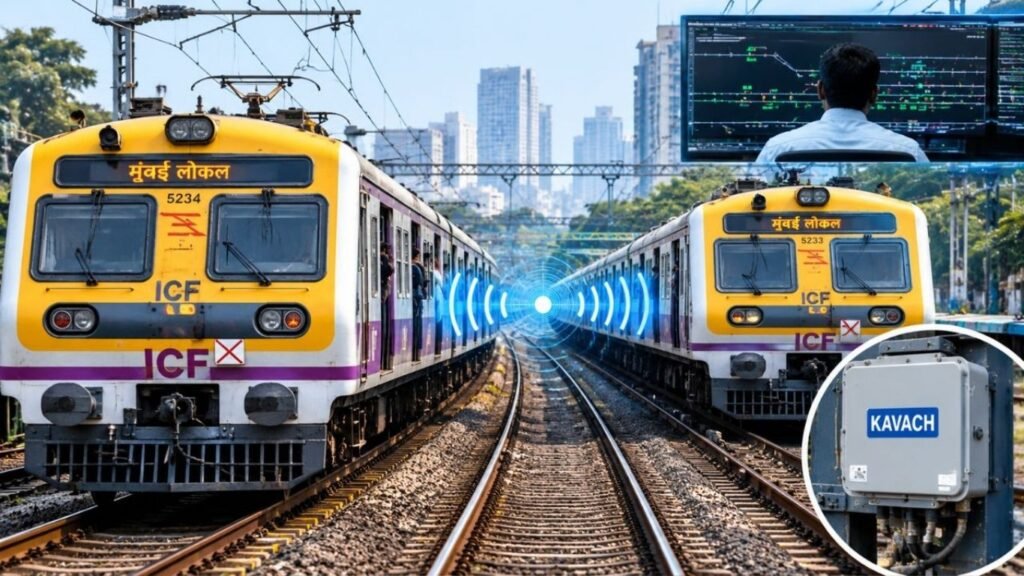 Mumbai News: ‘कवच ५.०’मुळे दोन लोकलमधील अंतर कमी होणार मुंबईकरांना मोठा दिलासा