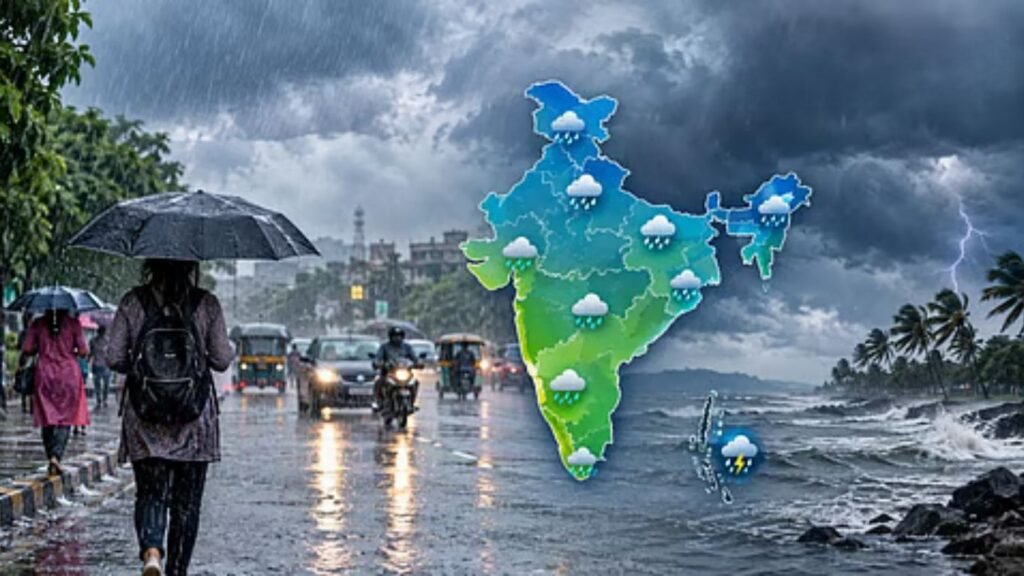 IMD Weather Alert: देशातील अनेक राज्यांत मुसळधार पावसाचा इशारा; बंगालच्या उपसागरात कमी दाबाचे क्षेत्र