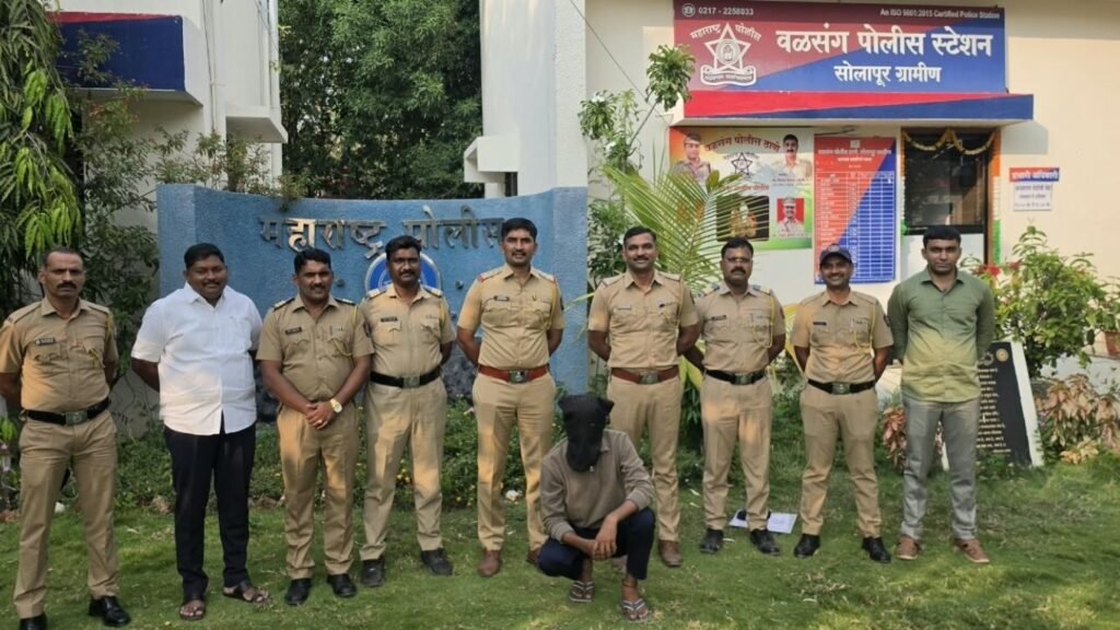 वळसंग खून प्रकरणात मोठी कारवाई १५ आरोपींना अटक, वाहने आणि हत्यारे जप्त