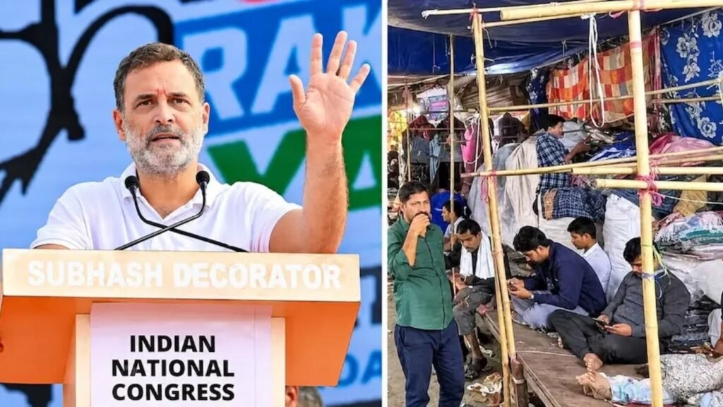 राहुल गांधींच्या रॅलीविरोधात व्यापाऱ्यांची पोस्टर मोहीम २० बाजारपेठांमध्ये जनजागृती